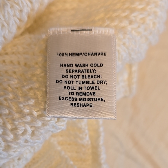 LAFALLETE 148 Knit Short Sleeve Sweater L - Picture 7 of 7